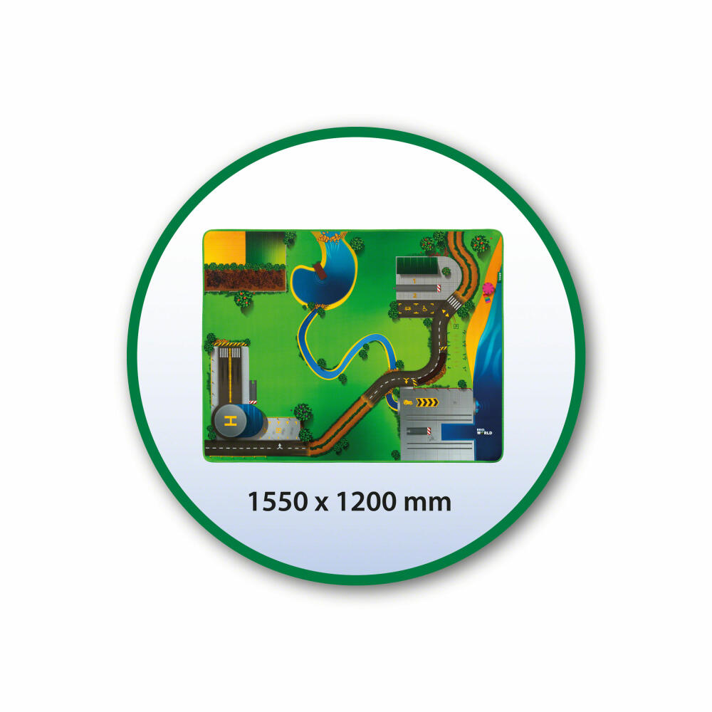 BRIO World Railway Play Mat, Play Carpet, Play Mat for Railway, Carpet, Accessories, 33994