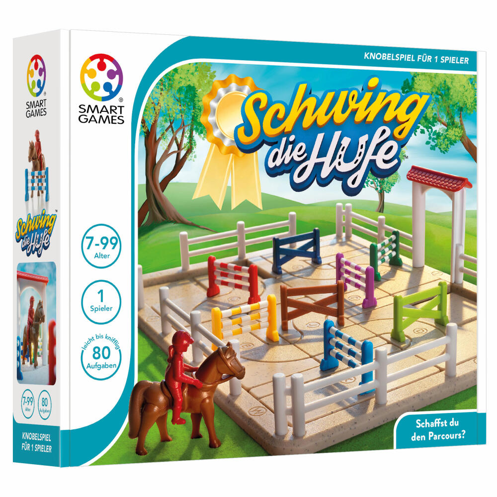 Smart Games Swing the Hooves, puzzle game, logic game, thinking game, children's game, children, SG 097 DE