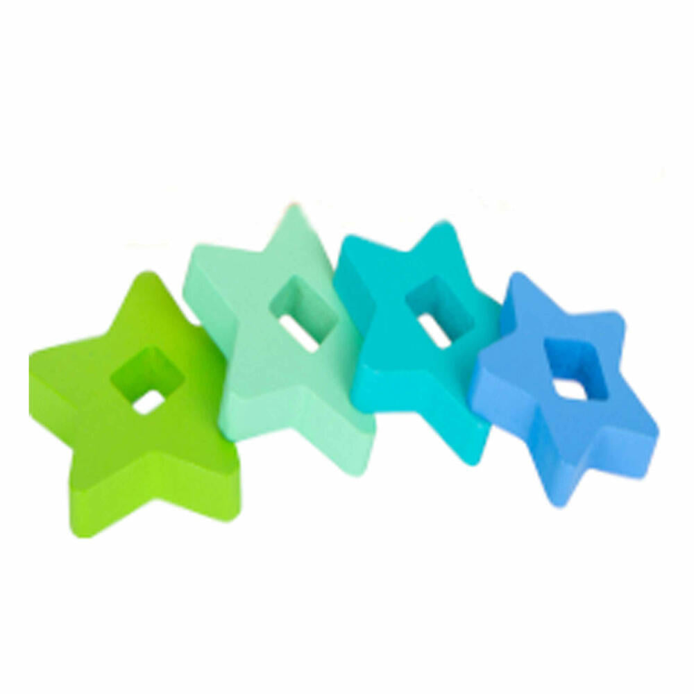 Legler Small Foot Steckspiel Regenbogen, Spielzeug, ab 12 Monate, 11720