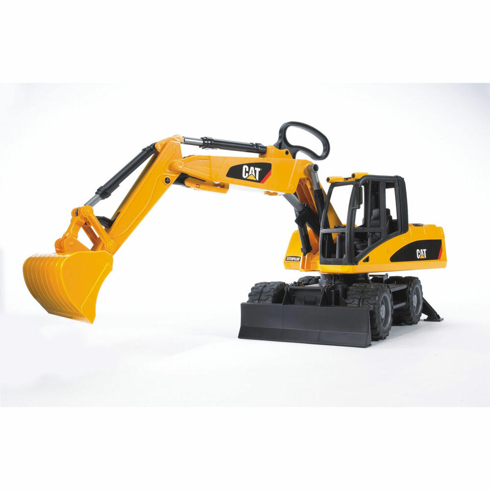 Bruder Construction Vehicles Cat Mobile Excavator, Excavator, Model Vehicle, Model Vehicle, Toy, 02445