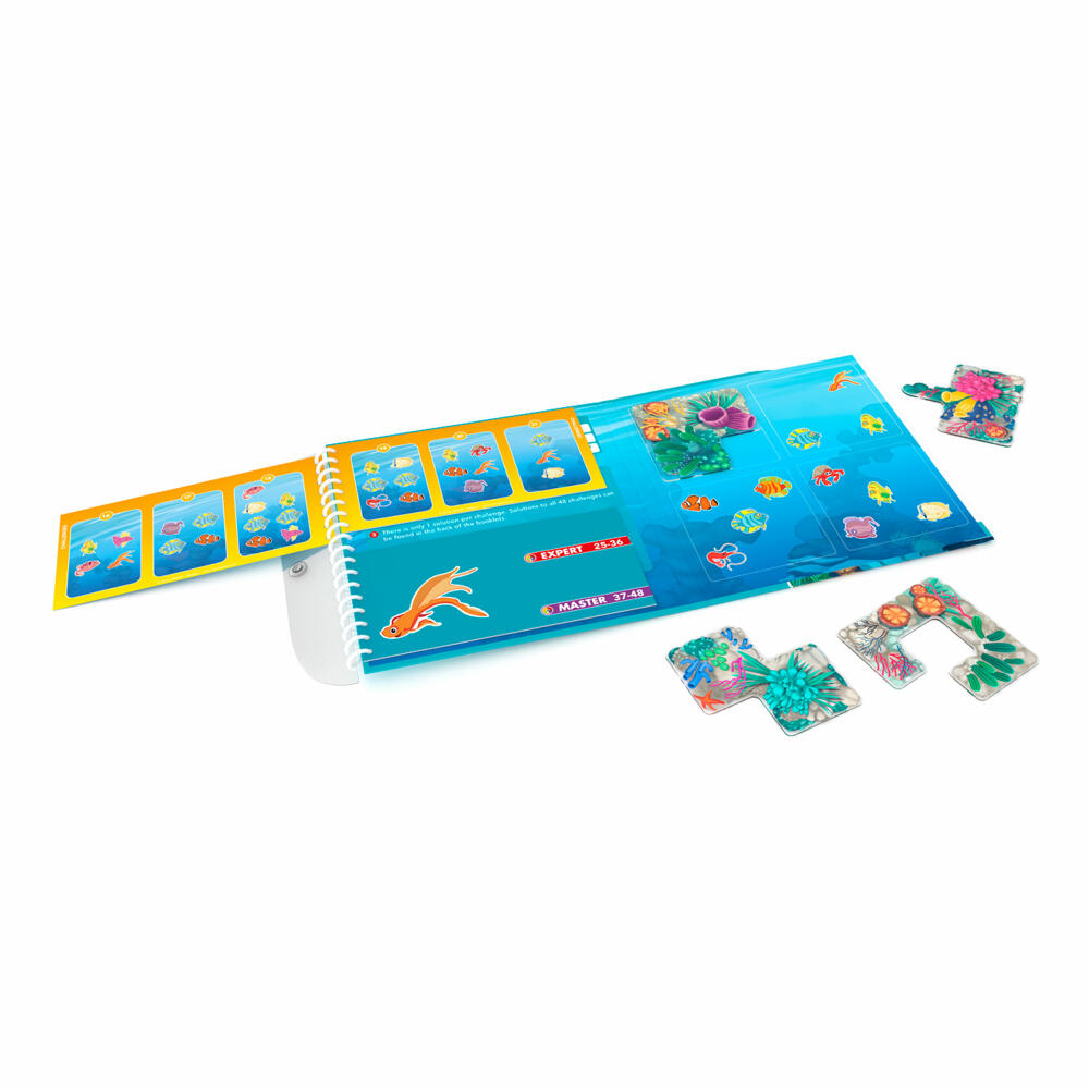 Smart Games Magnetic Travel Games Coral Reef, Travel Game, Children's Game, Children's Game, from 4 years, SGT 221 DE-8