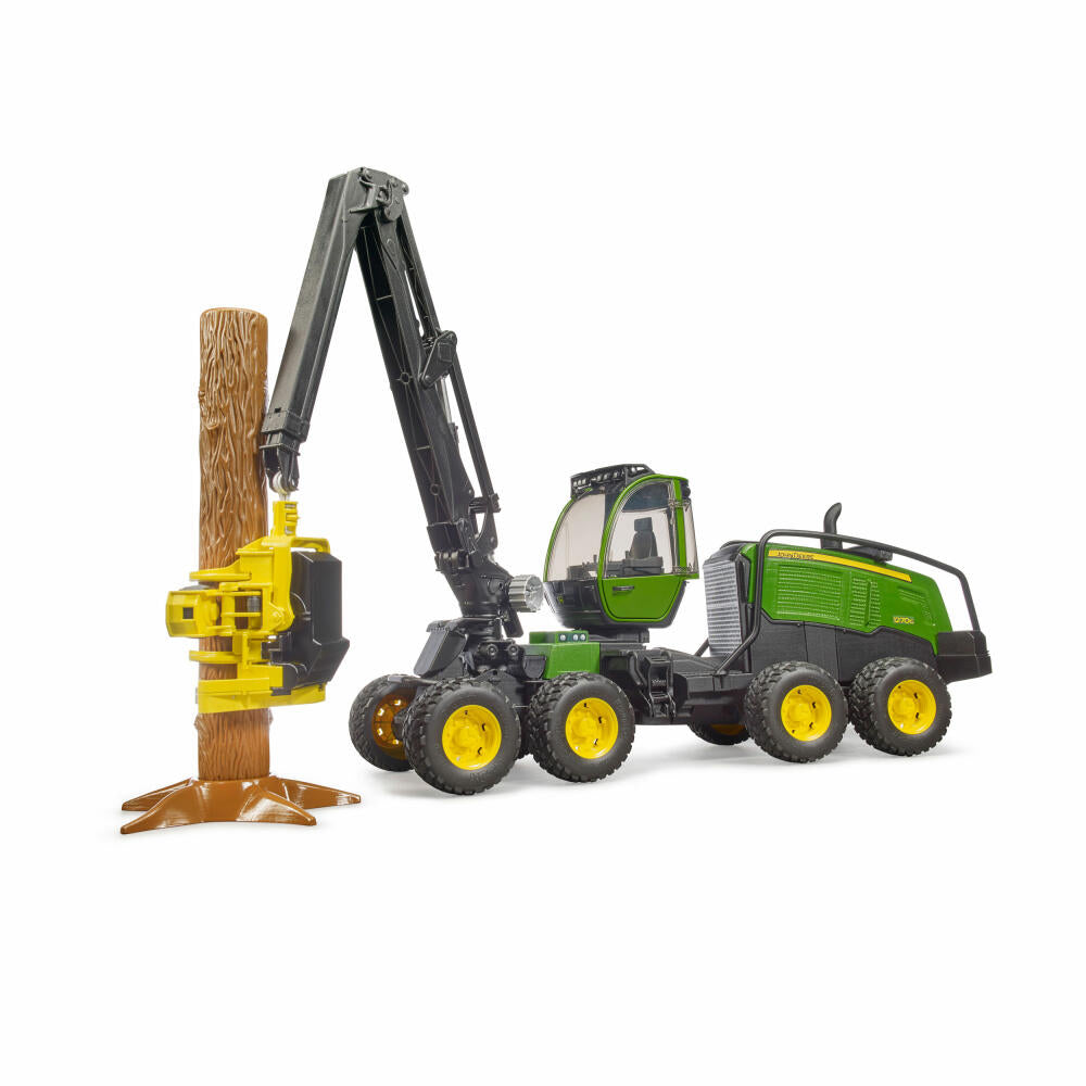 Bruder Forestry John Deere 1270G Harvester, Harvesting Machine, Model Vehicle, Model Vehicle, Toy, 02135