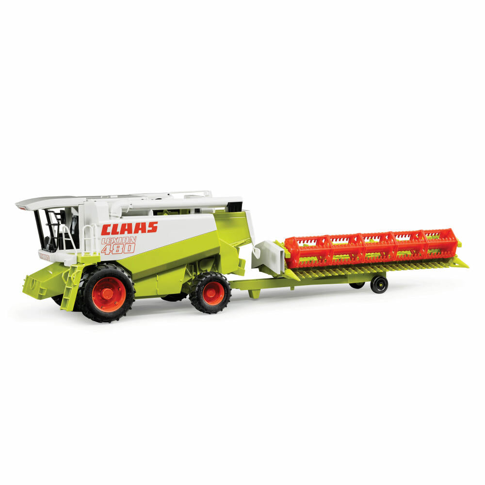 Bruder Agriculture Claas Lexion 480 Combine Harvester, Harvesting Machine, Model Vehicle, Model Vehicle, Toy, 02120