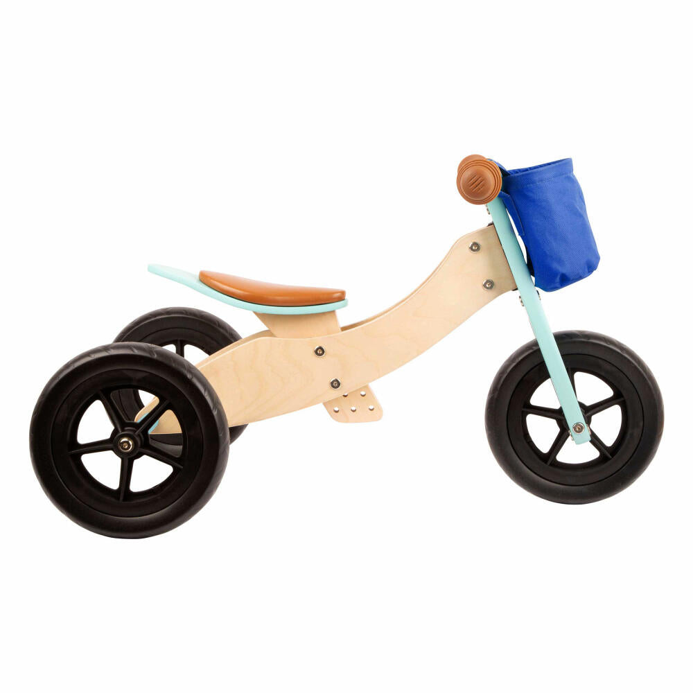 Legler Laufrad-Trike Maxi 2 in 1 Türkis, Spielzeug, ab 12 Monate, 11609