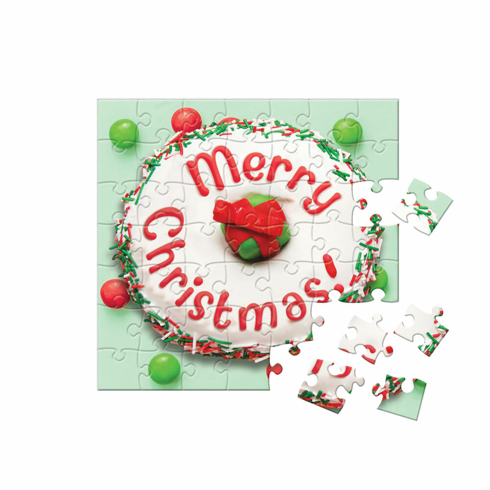 Eurographics Puzzle-Adventskalender - Christmas Donuts, 24 x 50 Teile, 12.5 x 12.5 cm, 9924-5806