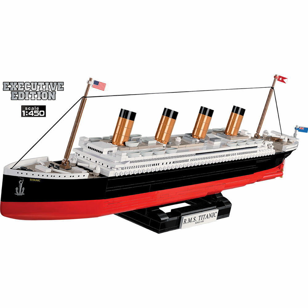 COBI Historical Collection Titanic Executive Edition, Kreuzfahrtschiff, Schiffe, Kreuzer, Modell, Konstrukstionsbausteine, Kunststoff, 960 Teile, 1928