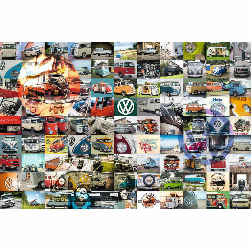 Ravensburger Puzzle 99 Bulli Moments, adult puzzle, 3000 pieces, 16018