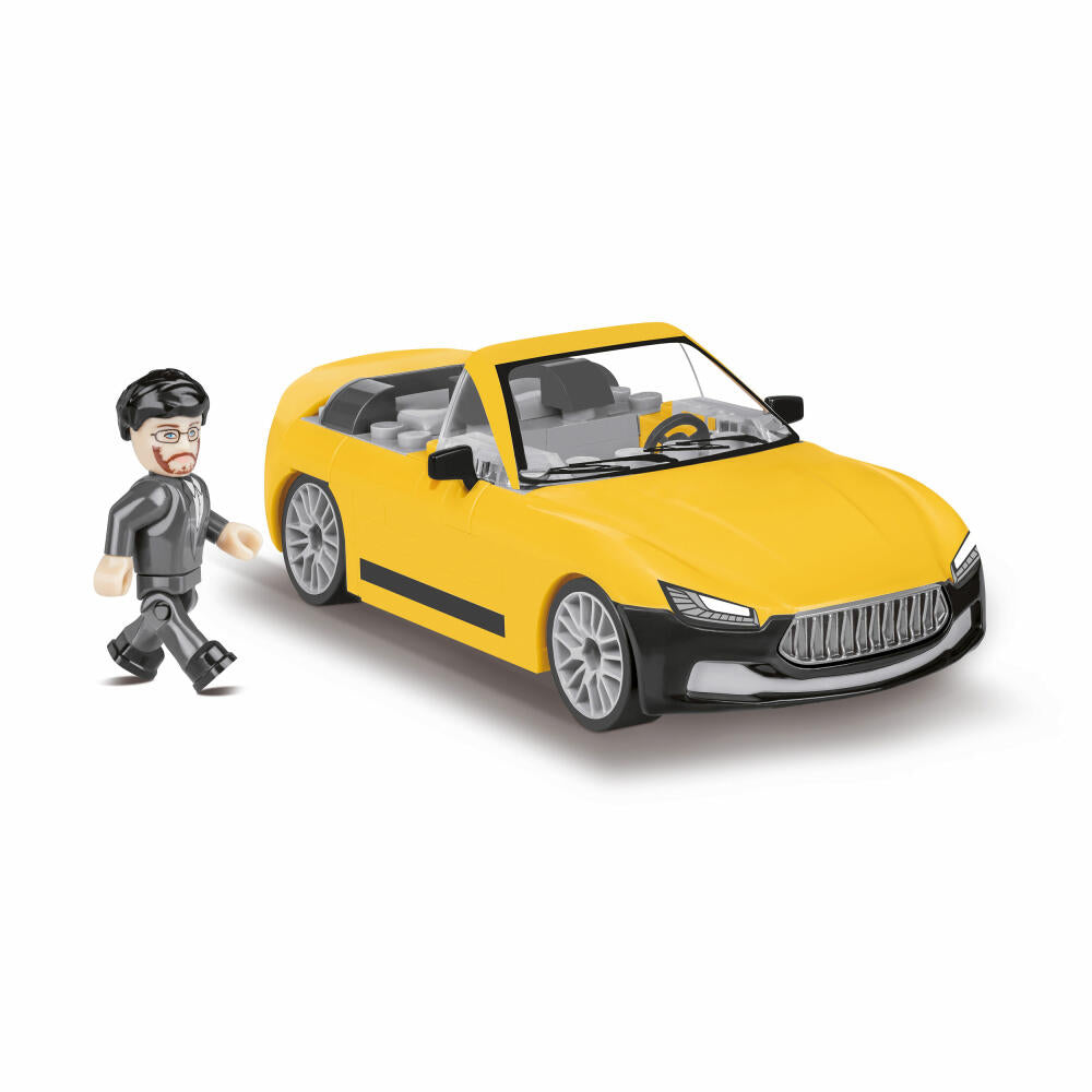 COBI Action Town Sports Car Convertible GTS, Sportliches Cabrio, Fahrzeug, Auto, Spielzeug, Konstruktionsbausteine, 109 Teile, 1804