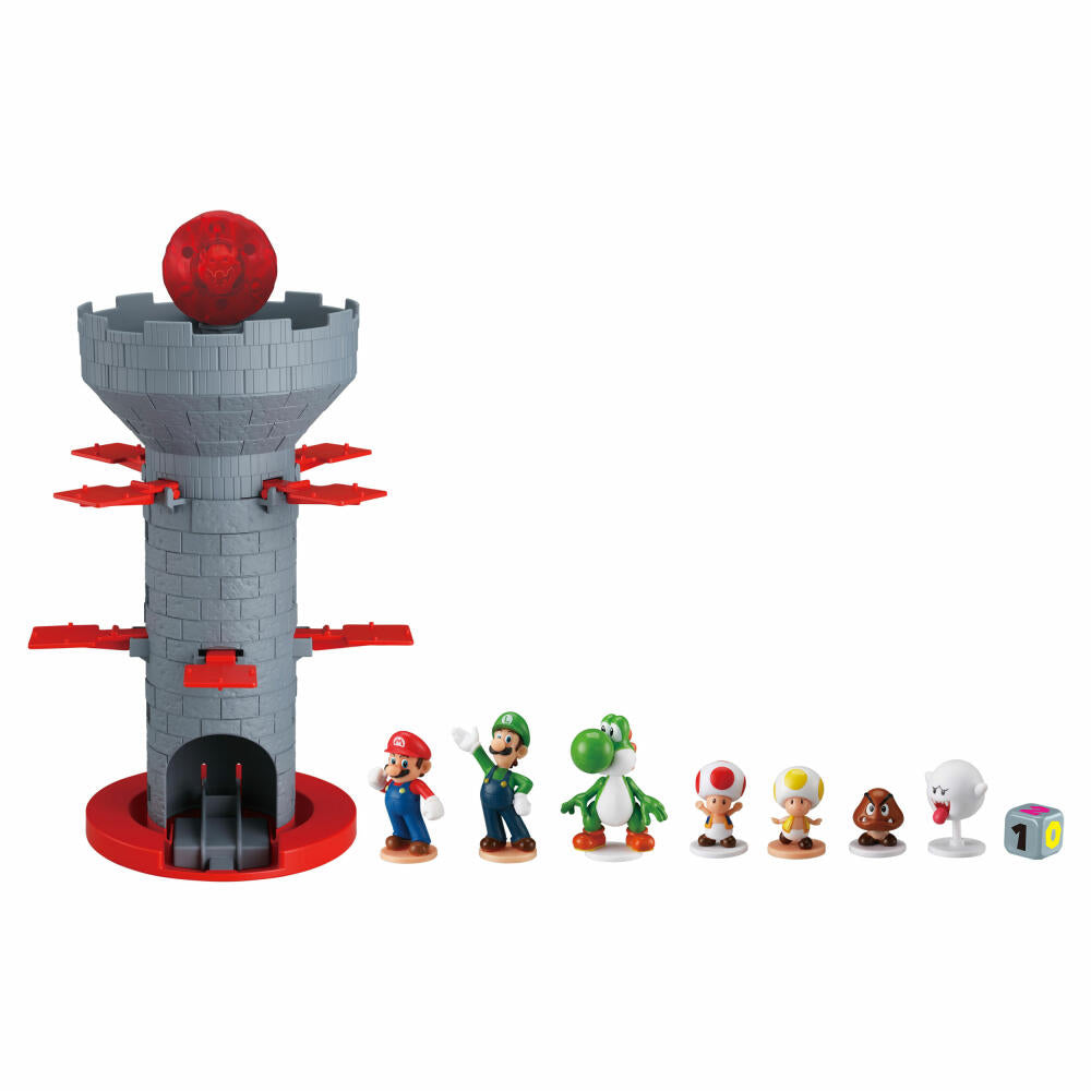 Epoch Games Super Mario Blow Up! Shaky Tower, Gesellschaftsspiele, Balancierspiel, ab 4 Jahren, 7356