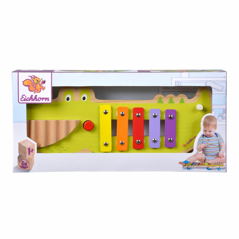 Eichhorn Music Sound Table, Xylophone, Squeaker, Bechen, Musical Instrument, Toy, Children, 100003489