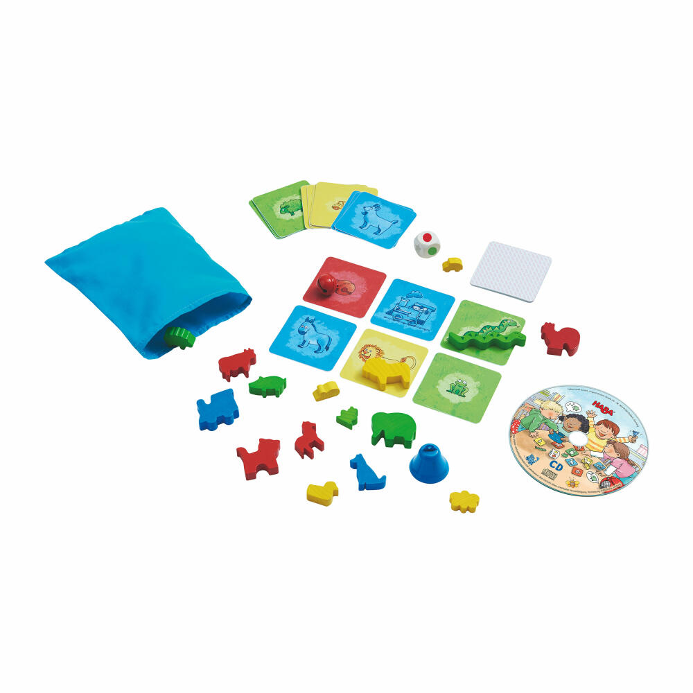 HABA Papperlapapp, Lernspiel, Auditivspiel, Hörpspiel, Kinder Spiele, Spiel, Spielzeug, 302372