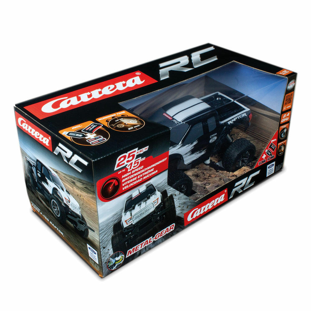 Carrera Ford F-150 Raptor, remote-controlled car, car, racing vehicle, Carrera RC CARS, 2.4 GHz, 370181069