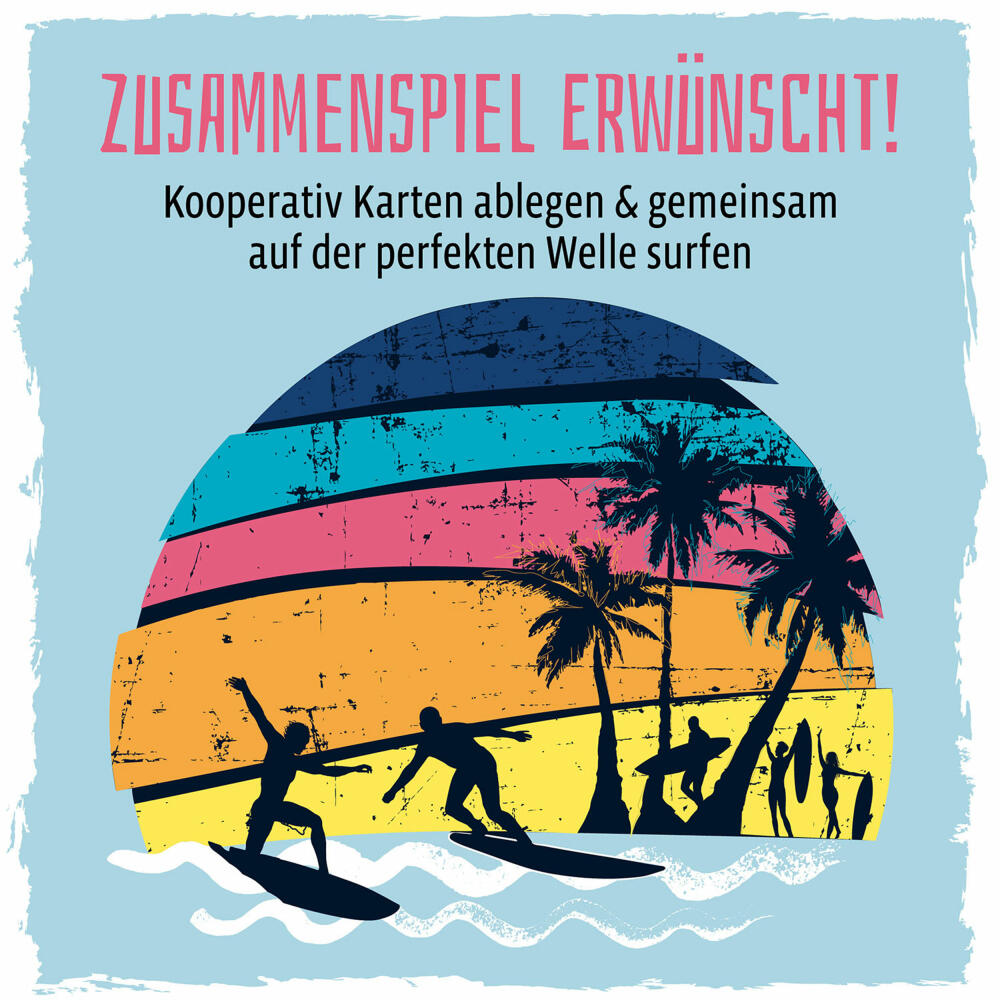KOSMOS Wave, Kooperatives Kartenspiel, Gesellschaftsspiel, Familienspiel, ab 10 Jahren, 741785
