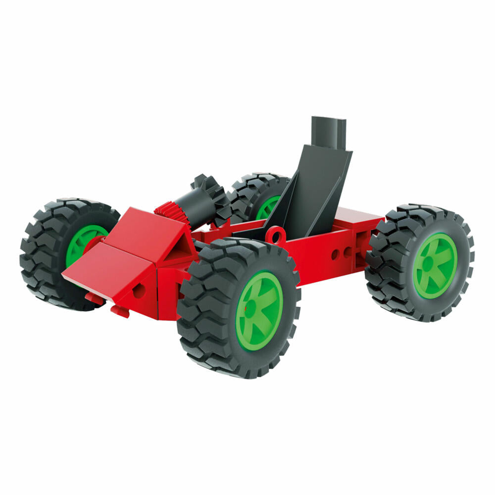 fischertechnik Advanced Universal Starter, 255-tlg., Kinder Baukasten, Motorikspielzeug, Bau Konstruktionsspielzeug, 536618