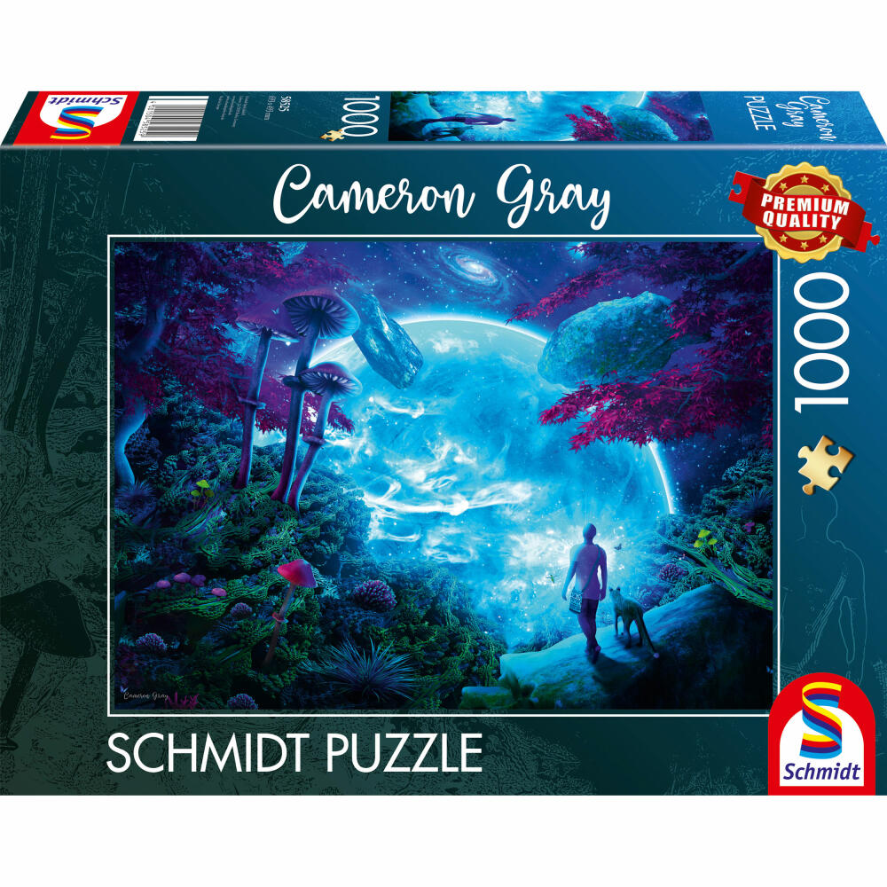 Schmidt Spiele Puzzle Himmelsfantasie, Cameron Gray, Erwachsenenpuzzle, 1000 Teile, 58525