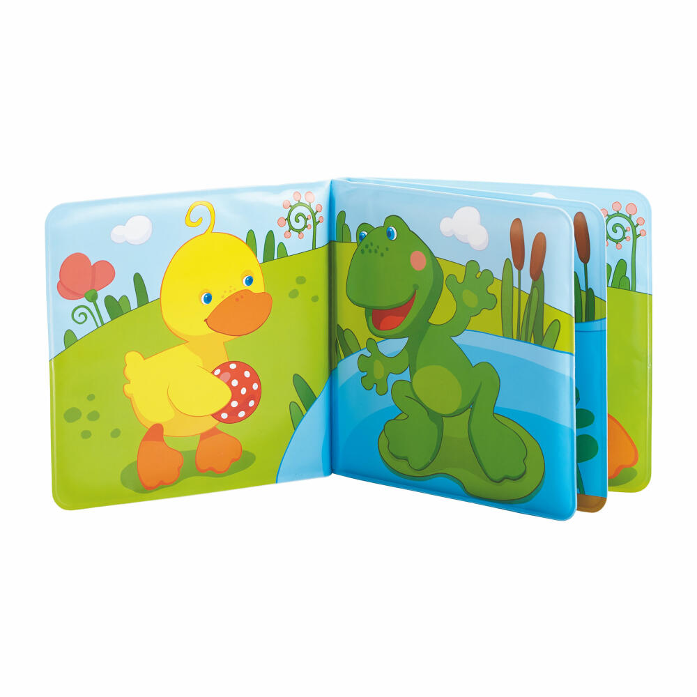 HABA Badebuch Schwimmente, Badespielzeug, Wasserspielzeug, Badewanne, Spielzeug, 302633