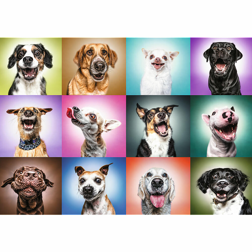 Trefl Puzzle UFT Funny Dog Faces, 1000 pieces, 68.3 x 48 cm, 10706