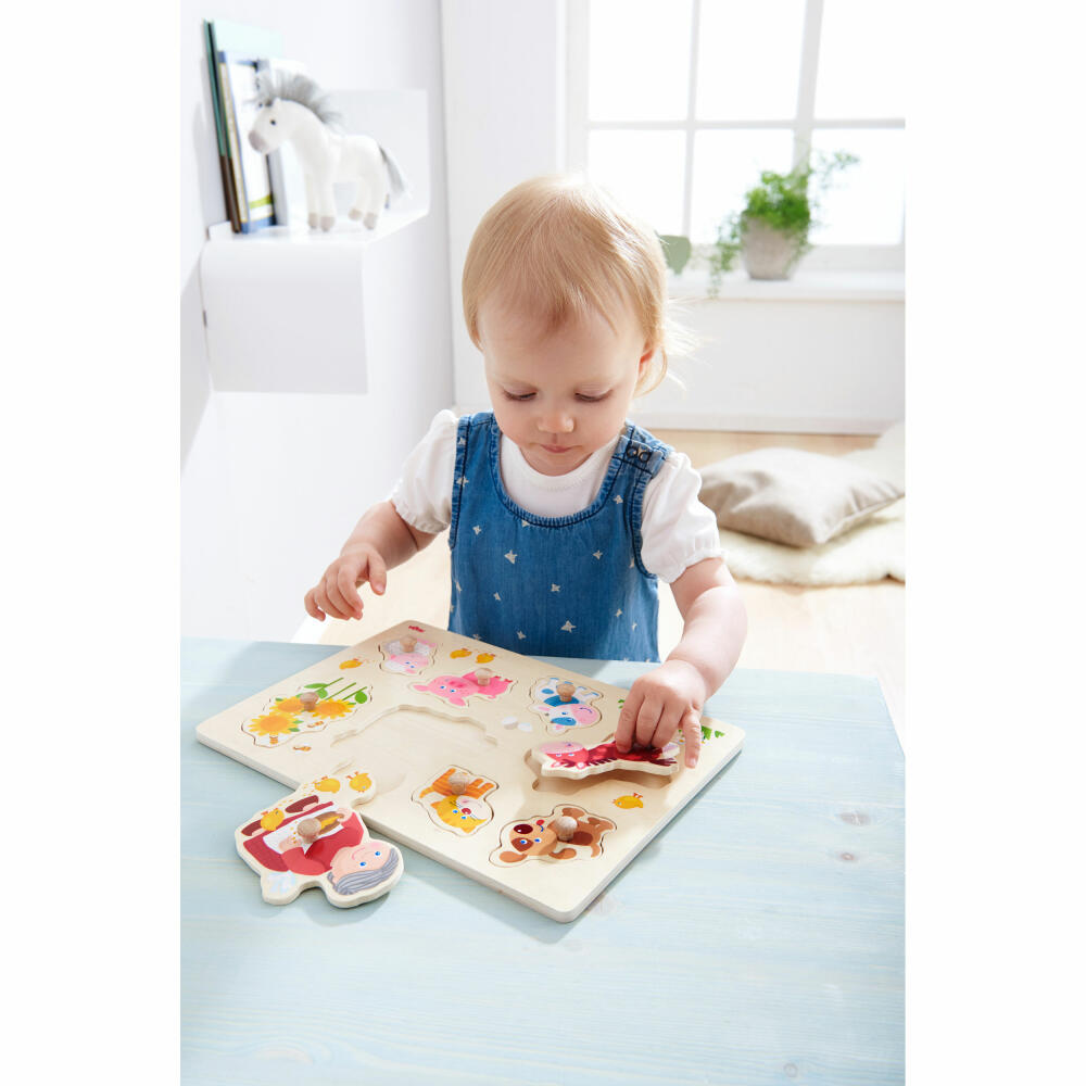 HABA Greifpuzzle Oma Lenis Tiere 0303183