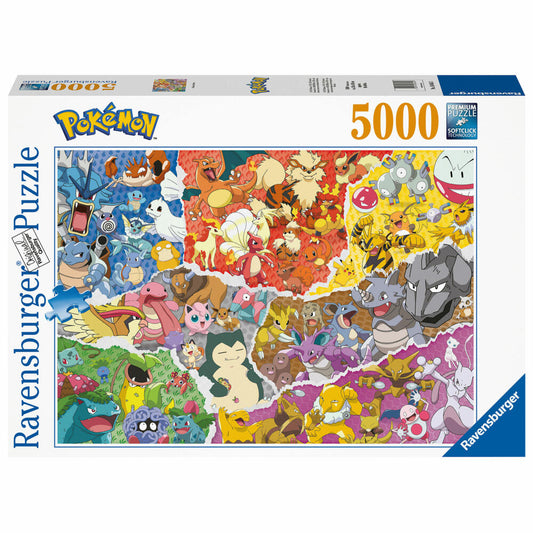 Ravensburger Pokémon Allstars, Puzzle, Erwachsenenpuzzle, 5000 Teile, 16845