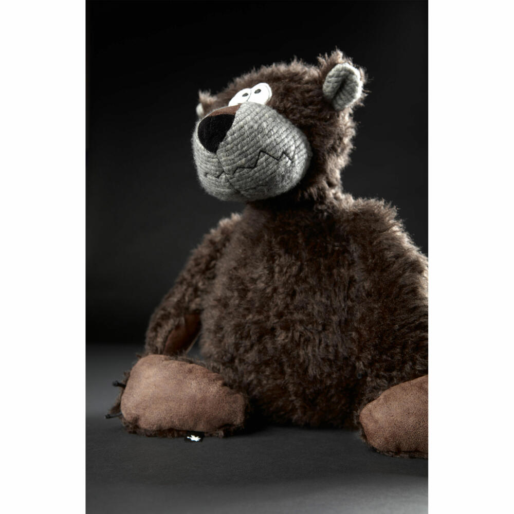 sigikid BEASTS cuddly toy bear Bonsais Big Brother, plush toy, cuddly toy, cuddly animal, dark brown, 39610