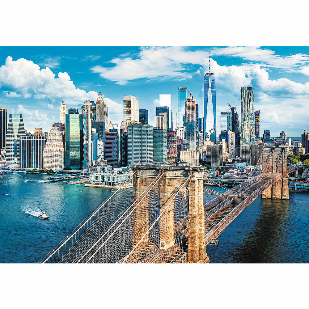 Trefl Puzzle Brooklyn Bridge, New York, USA, 1000 pieces, 68.3 x 48 cm, 10725