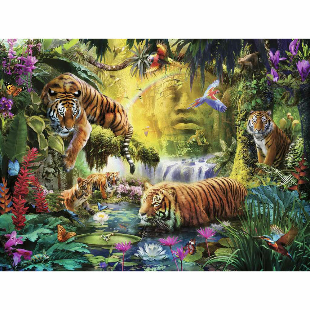 Ravensburger Puzzle Idylle am Wasserloch, Erwachsenenpuzzle, 1500 Teile, 12000696
