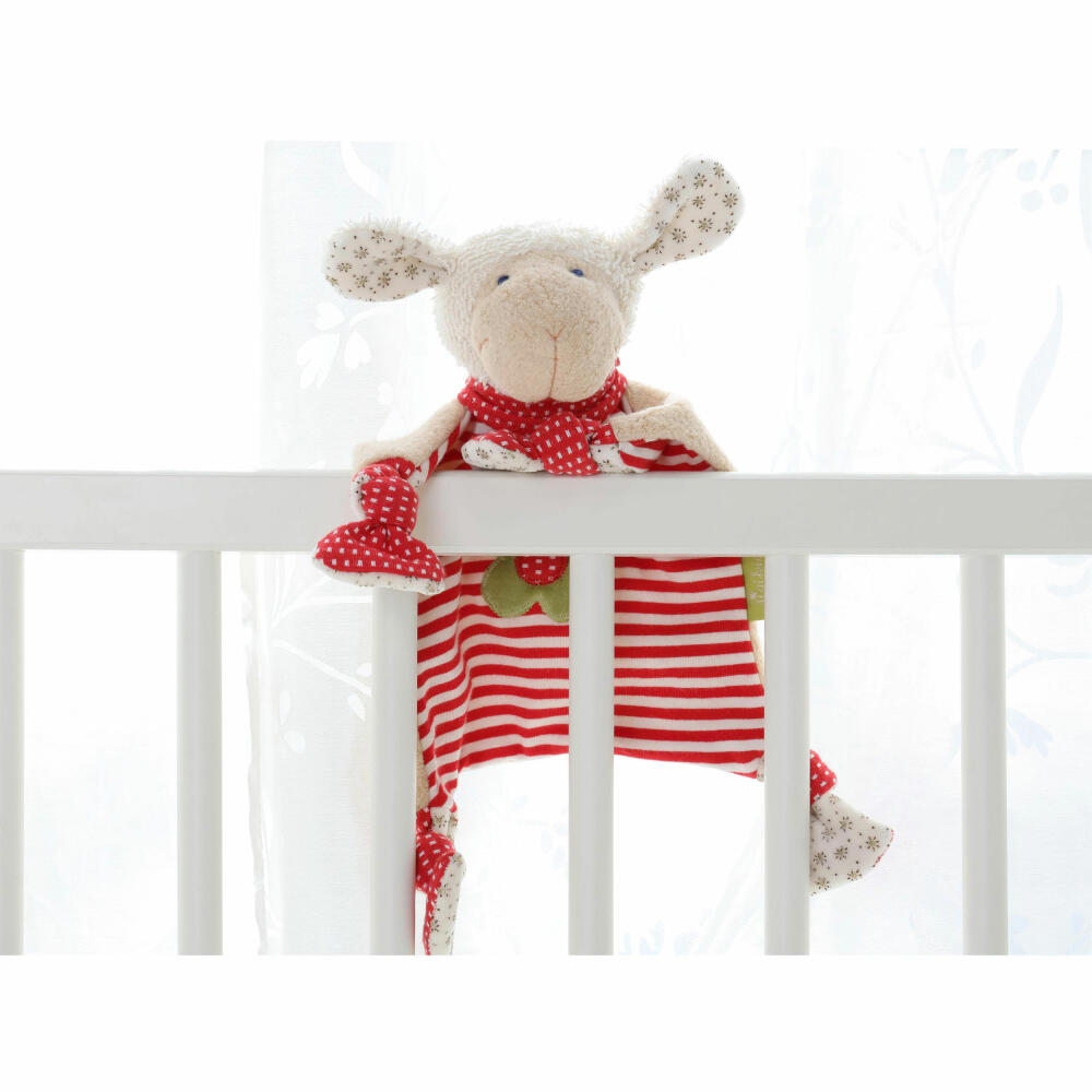 sigikid Green Collection cuddle cloth sheep, security cloth, cuddly cloth, baby cloth, cuddle cloth, baby toy, baby toy, 40862