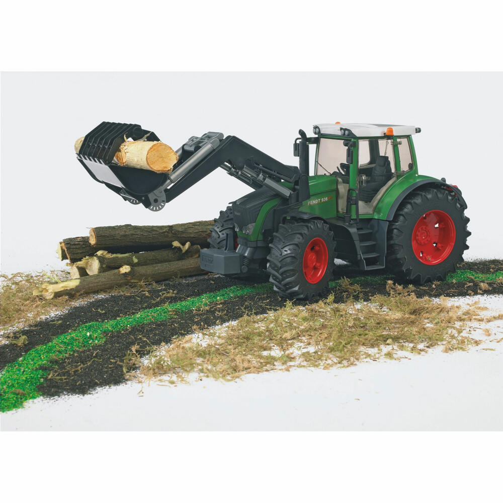 Bruder Landwirtschaft Fendt 936 Vario, mit Frontlader, Traktor, Modellfahrzeug, Modell Fahrzeug, Spielzeug, 03041