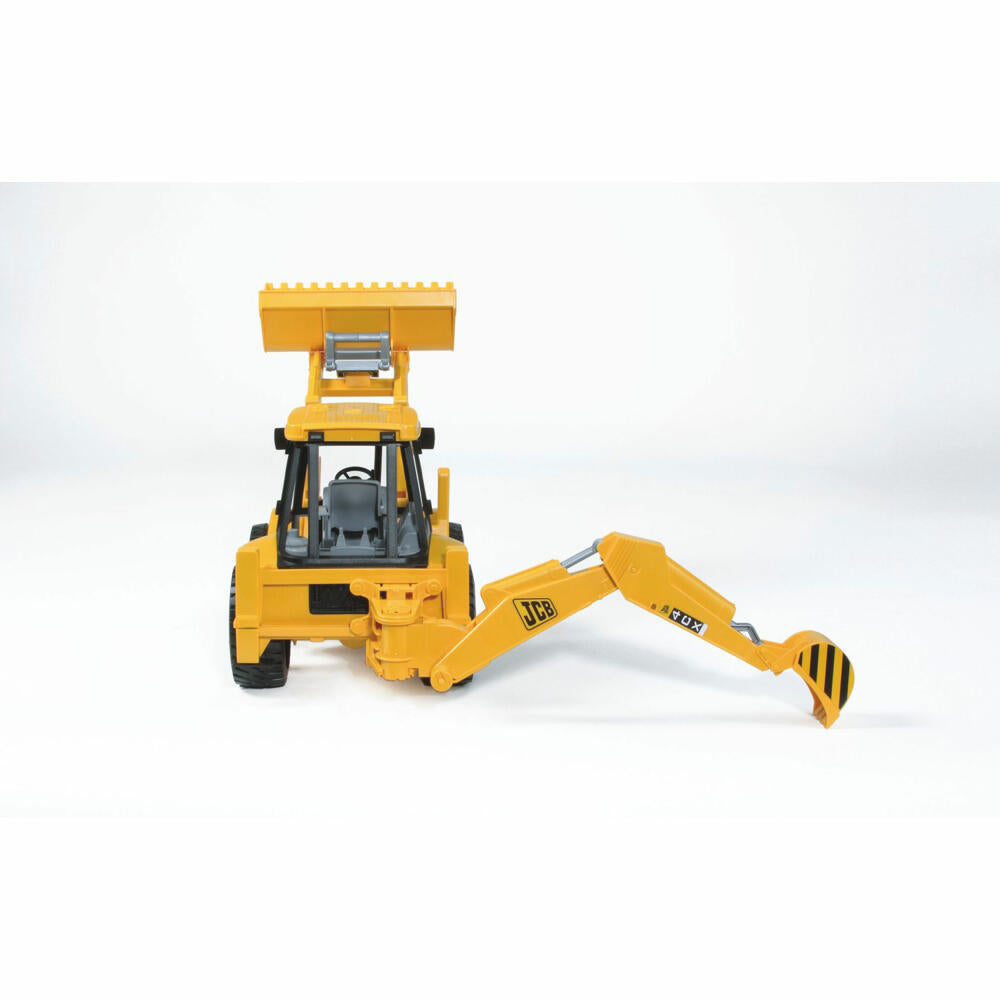 Bruder Baufahrzeuge JCB 4CX Baggerlader, Bagger, Modellfahrzeug, Modell Fahrzeug, Spielzeug, 02428