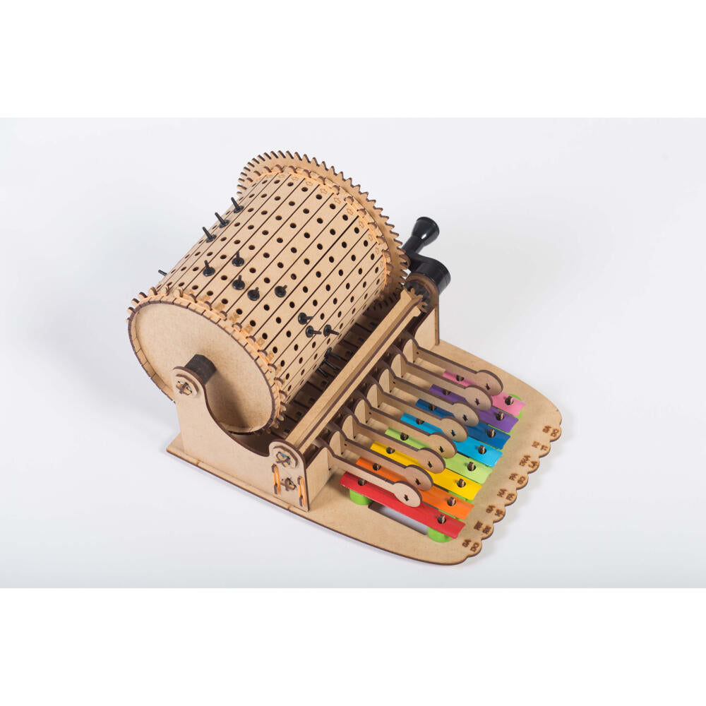 Smartivity Music Machine Kit, Children's Game, Musical Toy, Music Box, Ages 8 and Up, Wood, STY 301