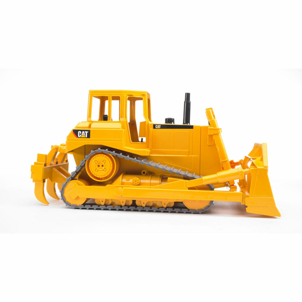 Bruder Baufahrzeuge Cat Bulldozer, Planierraupe, Kettendozer, Modellfahrzeug, Modell Fahrzeug, Spielzeug, 02422