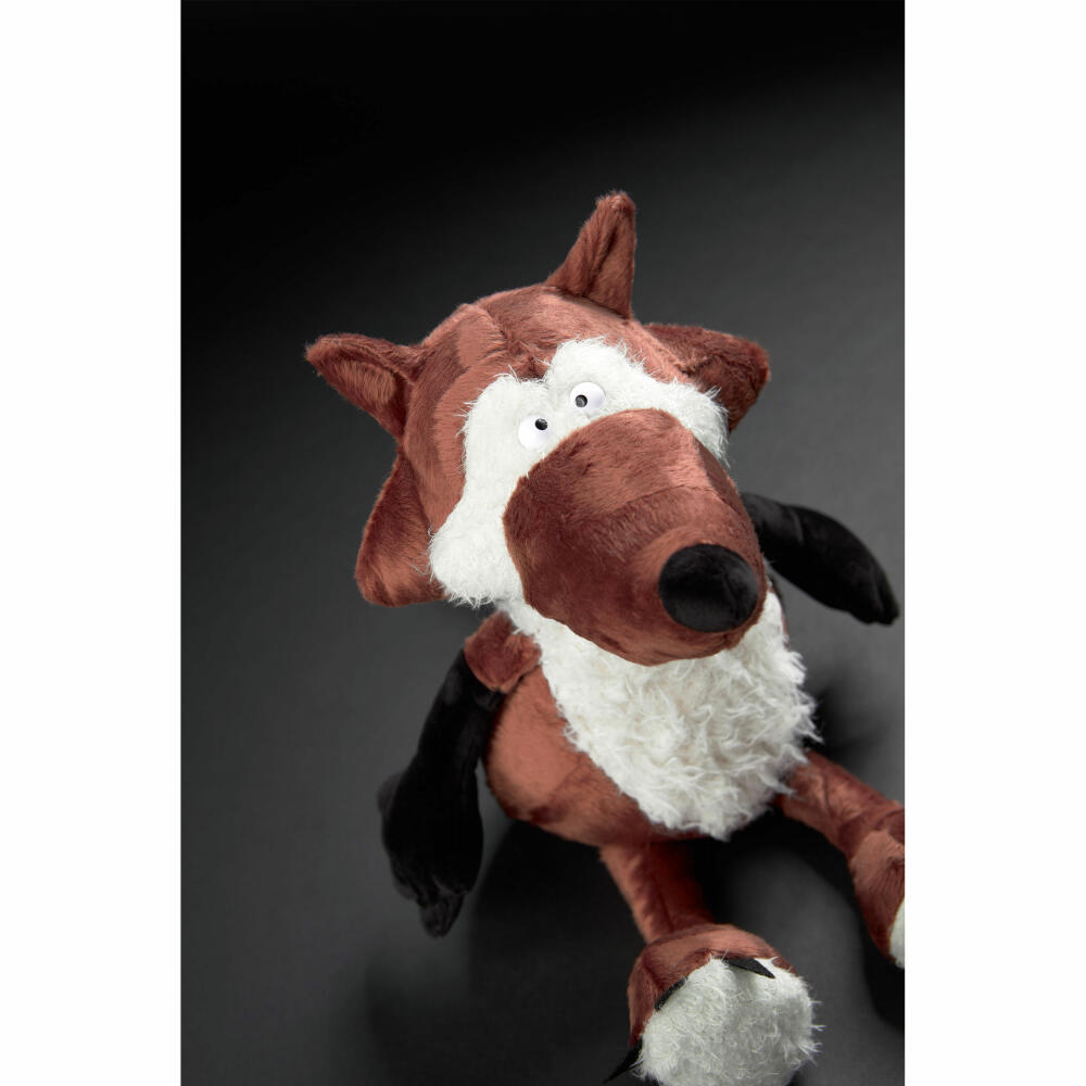 sigikid BEASTS cuddly toy fox FixFix, plush toy, cuddly toy, cuddly animal, red-brown / white, 39627