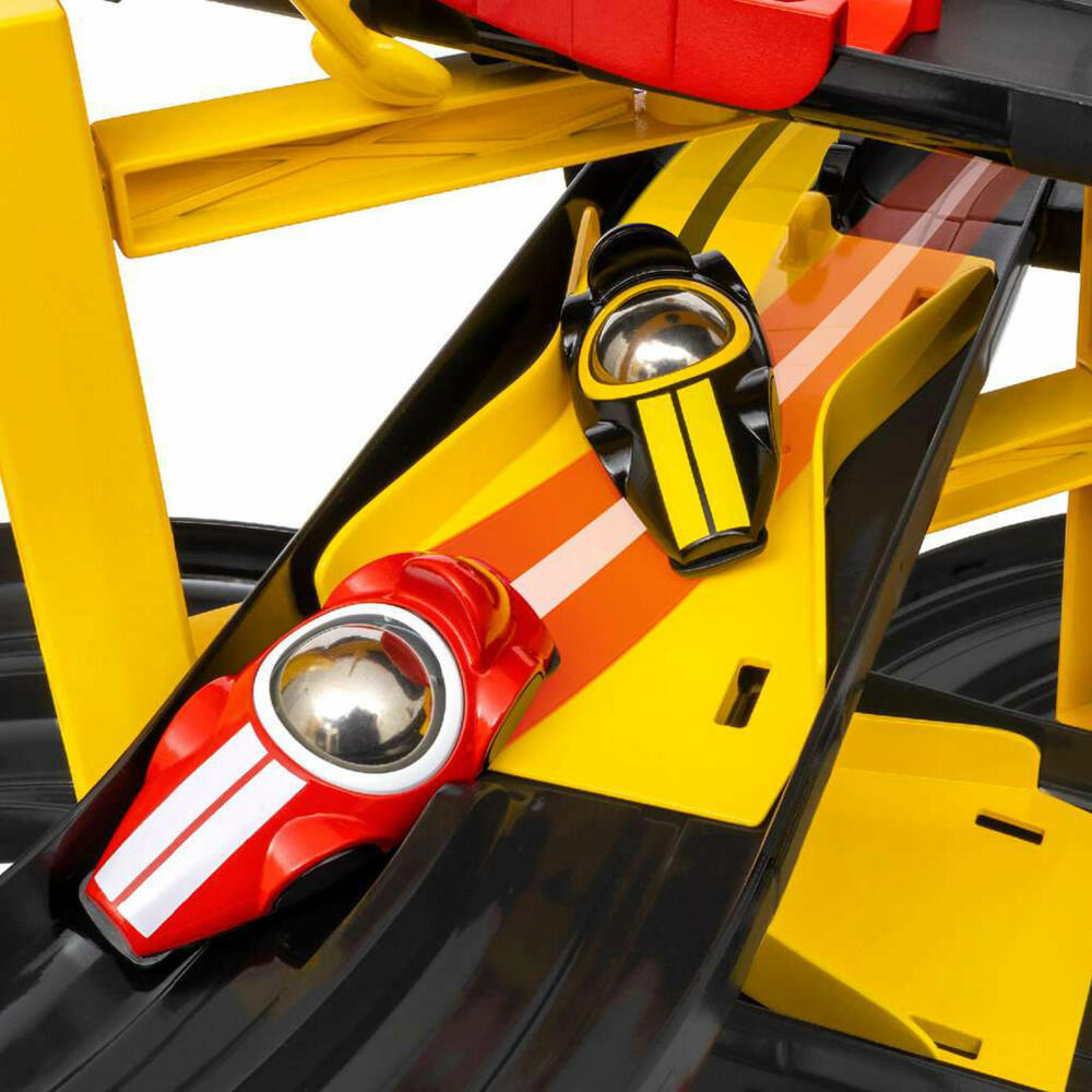 BRIO Rennbahn-Turm mit zwei Rennwagen, Rennstrecke, Rennauto, Spielzeug, 63055000