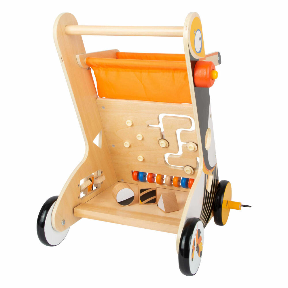 Legler Small Foot Lauflernwagen Tukan, Spielzeug, ab 12 Monate, 11737