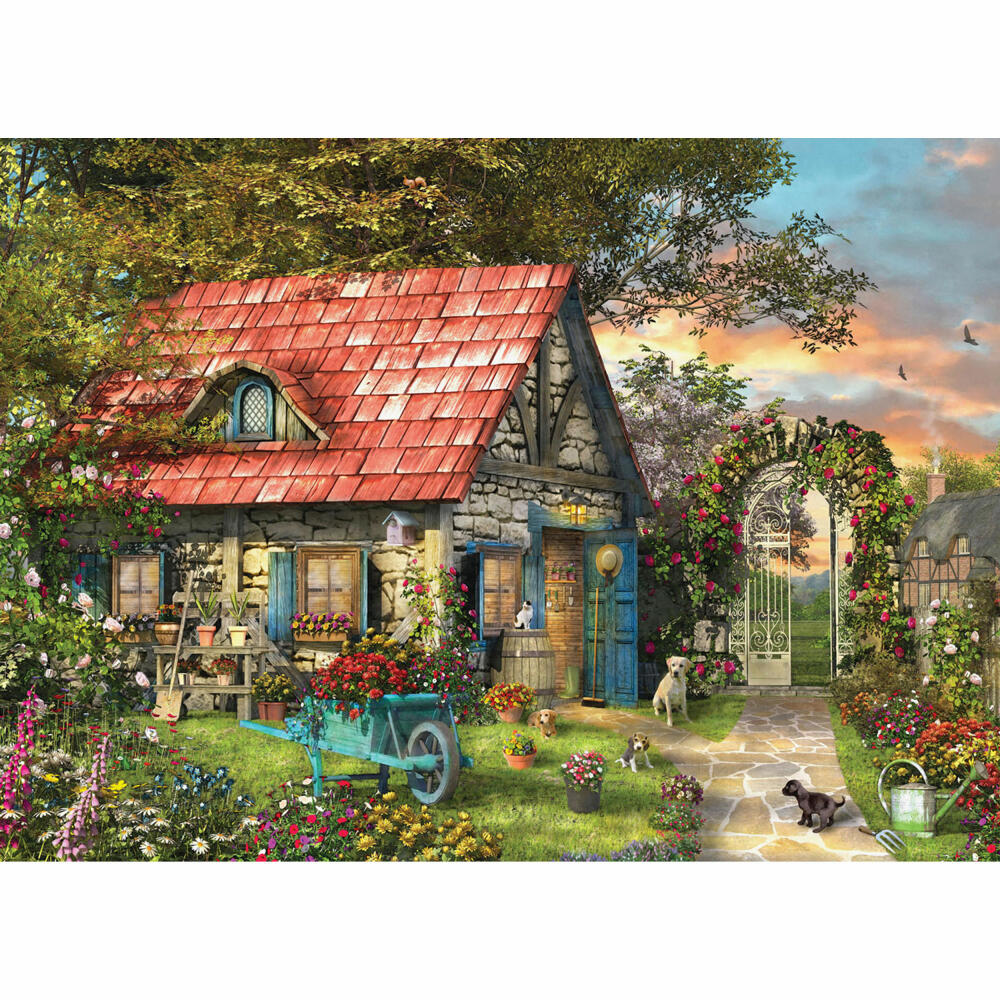 Eurographics Puzzle Die Landscheune, Farm, 500 Teile, 68 x 48 cm, 6500-0971