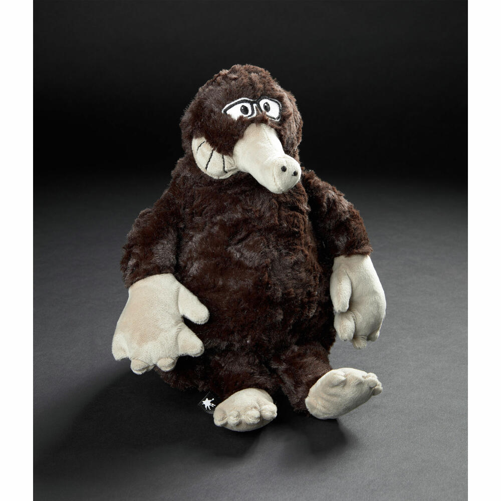 sigikid BEASTS Kuscheltier Maulwurf Underground Ulli, Plüschtier, Schmusetier, Kuschel Tier, Braun, 39616