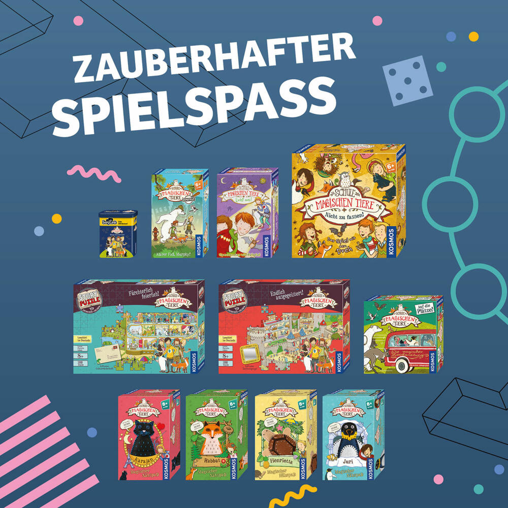 KOSMOS Die Schule der magischen Tiere ermittelt - Klarer Fall, Murphy!, Kartenspiel, Kinderspiel, 712631