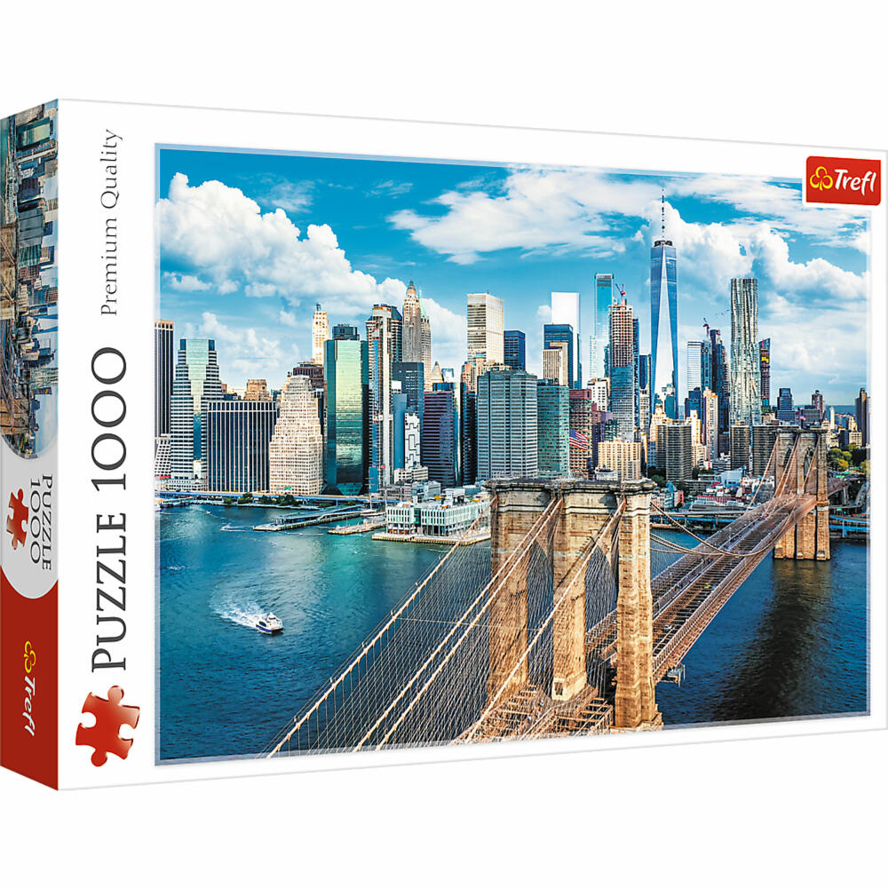 Trefl Puzzle Brooklyn Bridge, New York, USA, 1000 pieces, 68.3 x 48 cm, 10725