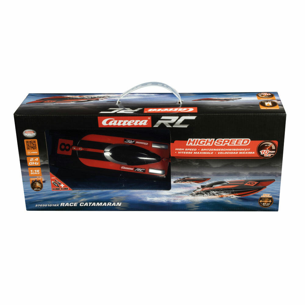 Carrera Race Catamaran, remote controlled boat, speedboat, speedboat, Carrera RC CARS, 2.4 GHz, 370301016X