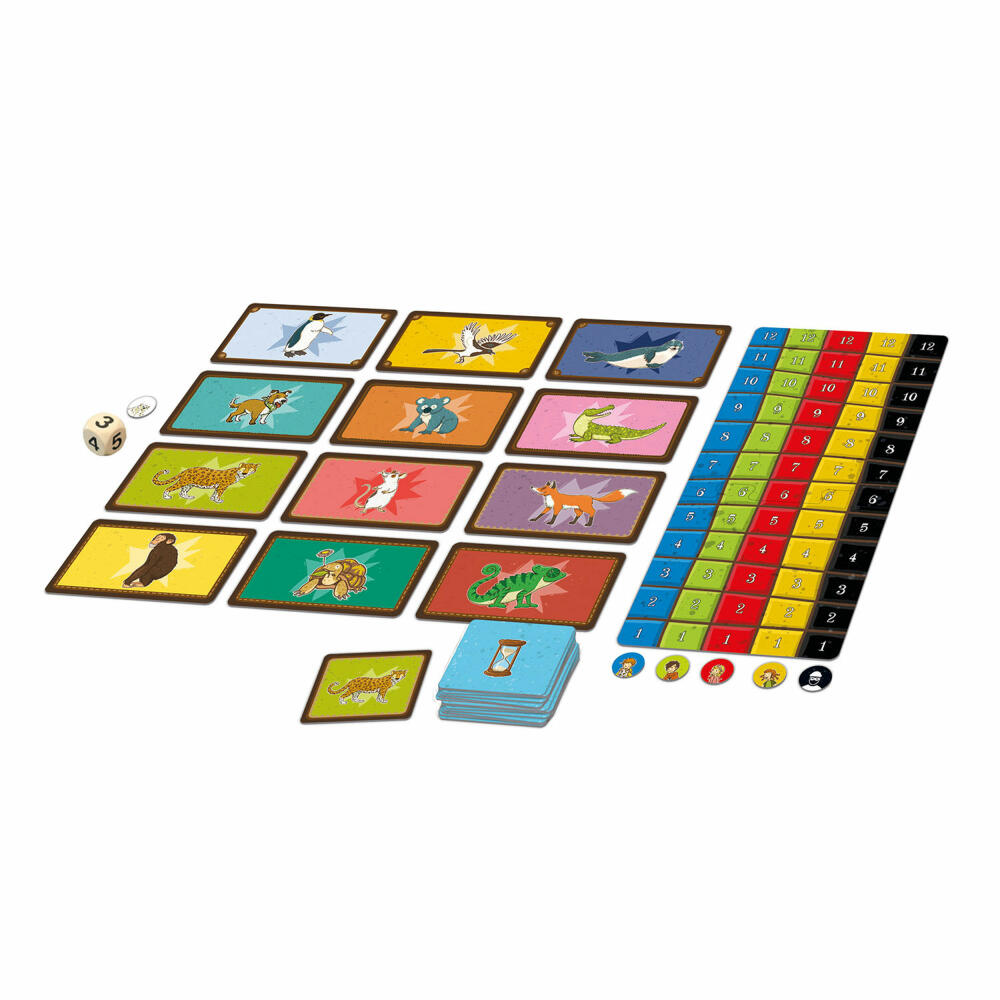 KOSMOS Die Schule der magischen Tiere ermittelt - Klarer Fall, Murphy!, Kartenspiel, Kinderspiel, 712631