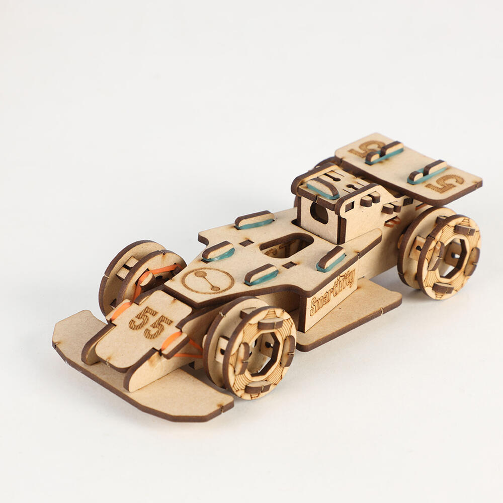 Smartivity Bausatz Speedster, Kinderspiel, Logikspiel, Lernspielzeug, ab 6 Jahren, Holz, STY 001