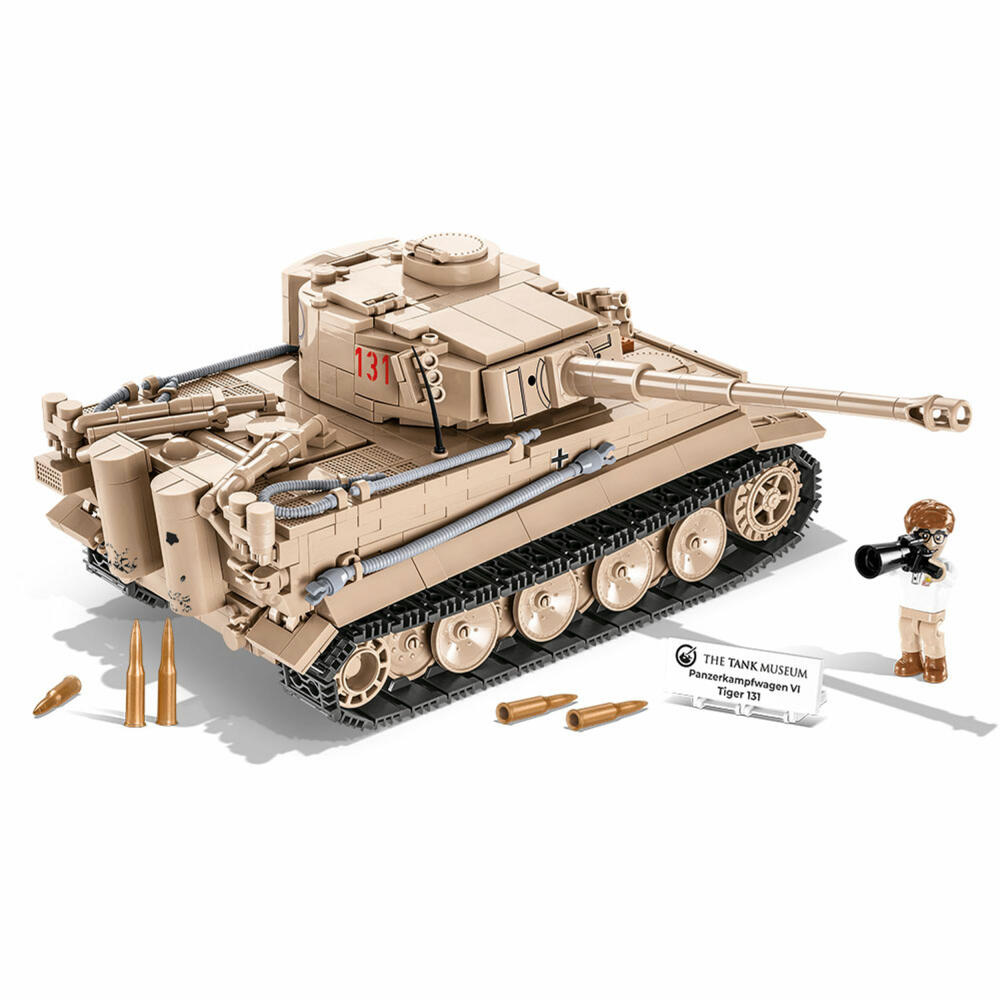 Cobi Klemmbausteinset PzKpfw VI Tiger 131, World War 2, Tank Museum, 850 Teile, 2556