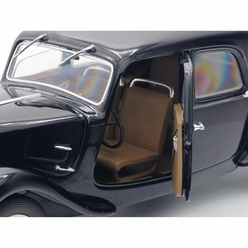 Solido Citroen Traction 11CV 1937, model car, car, sedan, miniature, black, 1:18, 421184480