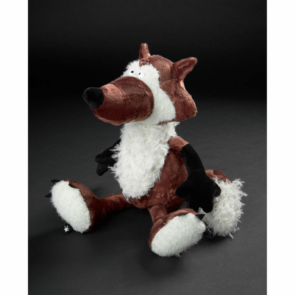 sigikid BEASTS cuddly toy fox FixFix, plush toy, cuddly toy, cuddly animal, red-brown / white, 39627