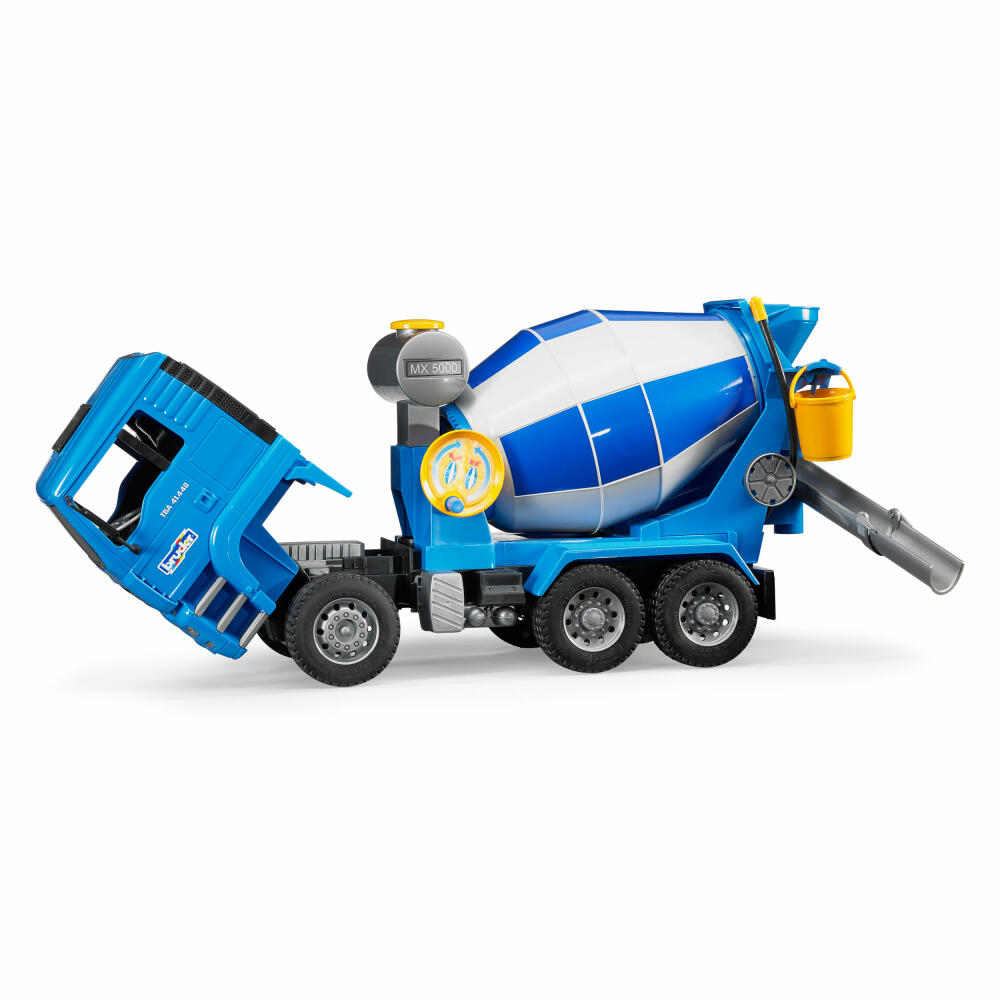 Bruder Baufahrzeuge MAN TGA Betonmisch-LKW, Betonmischer, Modellfahrzeug, Modell Fahrzeug, Spielzeug, 02744