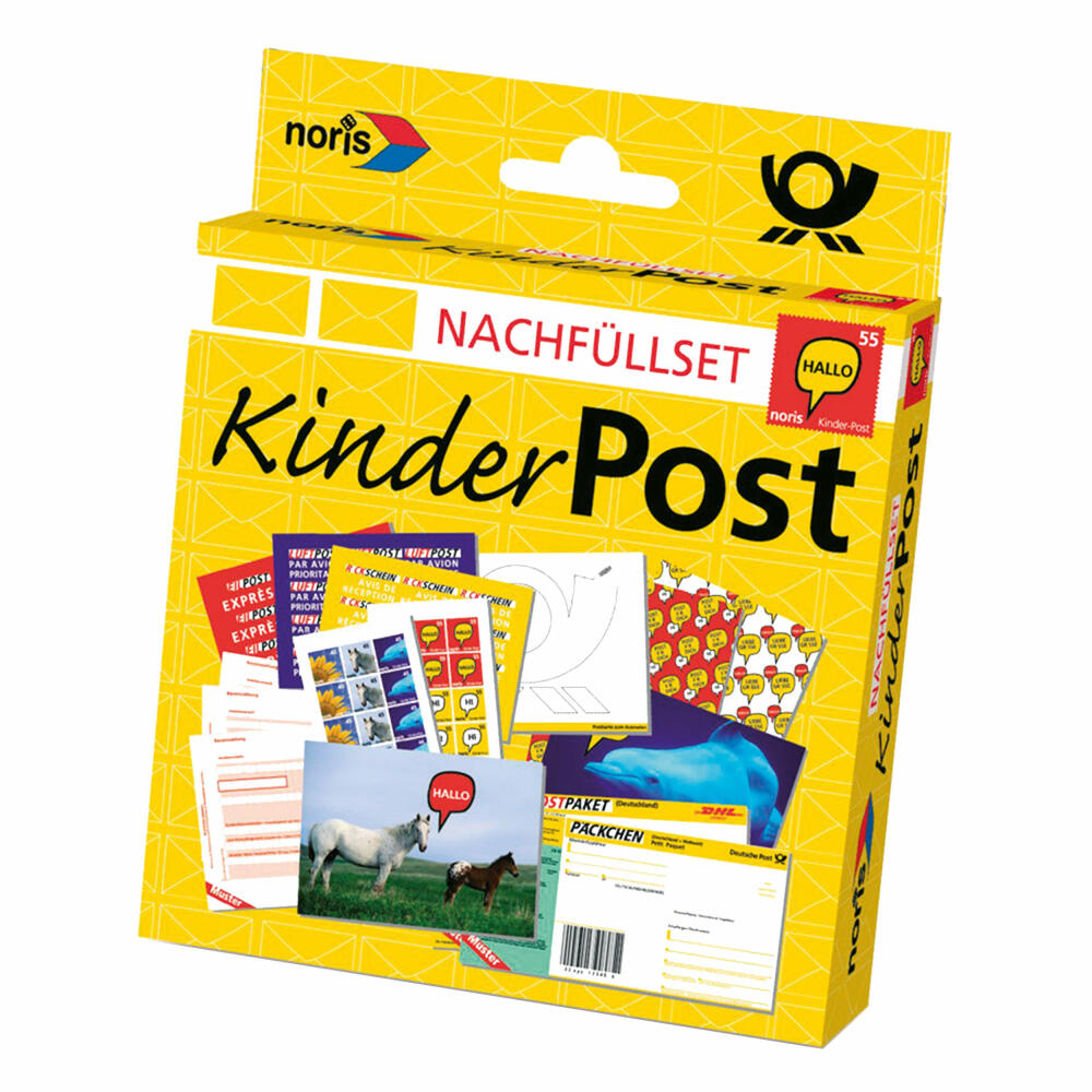 Noris Kinderpostzubehör, Kinderpost, Nachfüllset, Kinder, Post, Zubehör, Spielzeug, 606521006
