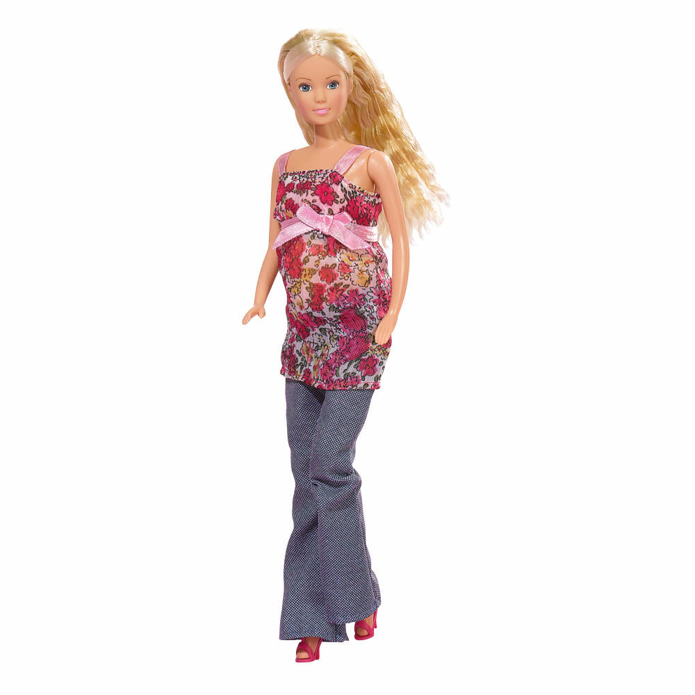 Simba Steffi Love, Welcome Baby, Schwanger, Puppe, Ankleidepuppe, Kunststoff, 32.5 cm, 105734000