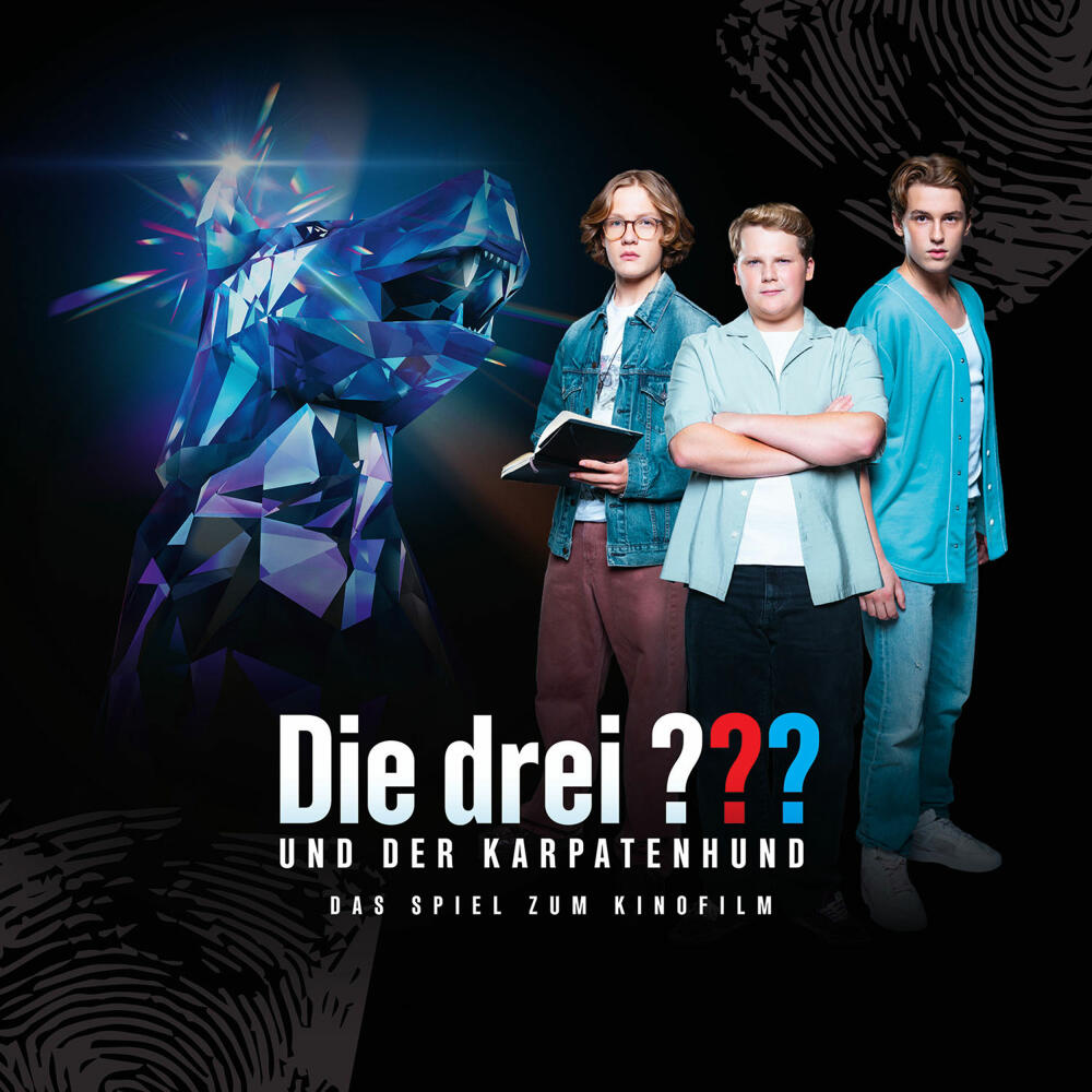 KOSMOS Die drei ??? und der Karpatenhund, Spiel zum Film, Detektivspiel, Rätselspiel, ab 8 Jahren, 684778