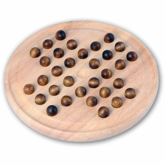 Weible Spiele Engelhart Solitaire solid wood round, 23 cm
