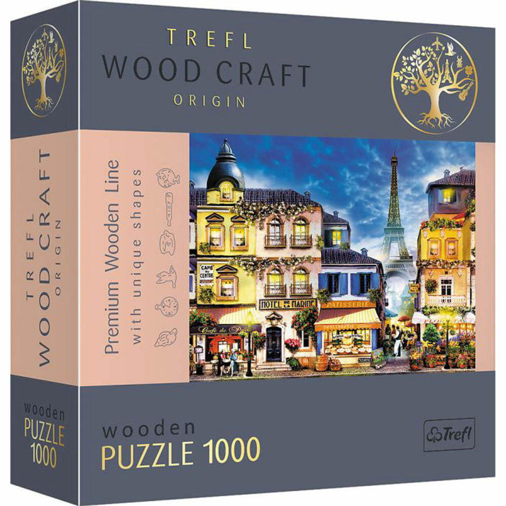 Trefl Holz Puzzle (1000 Teile) - Französische Allee